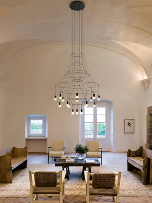 Lattice Chandelier