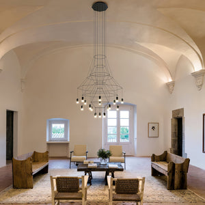 Lattice Chandelier