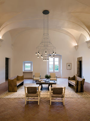 Lattice Chandelier