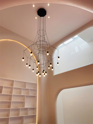 Lattice Chandelier