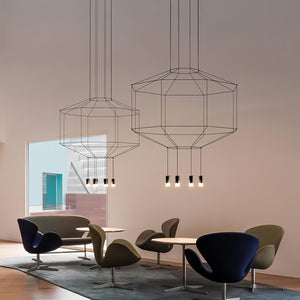 Lattice Chandelier