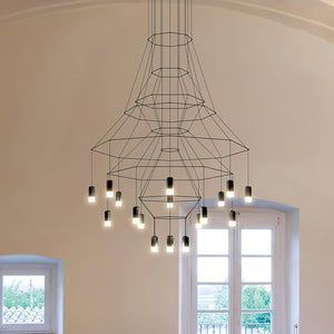 Lattice Chandelier