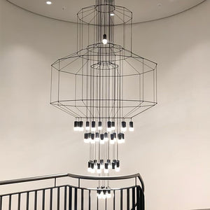 Lattice Chandelier
