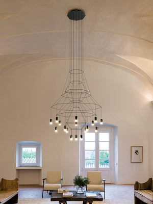 Lattice Chandelier