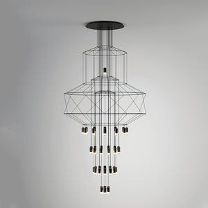 Lattice Chandelier