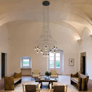 Lattice Chandelier