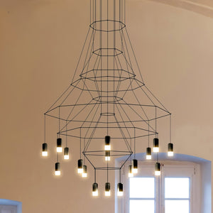 Lattice Chandelier