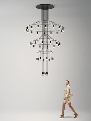 Lattice Chandelier