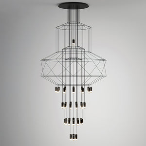 Lattice Chandelier