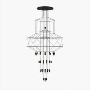 Lattice Chandelier