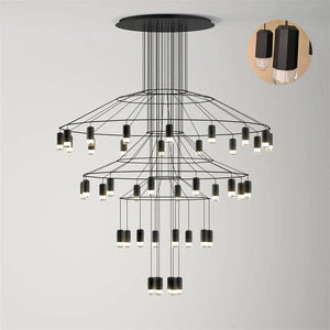 Lattice Chandelier