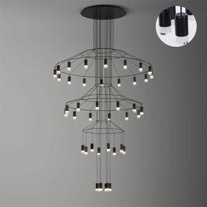 Lattice Chandelier