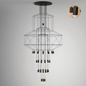 Lattice Chandelier