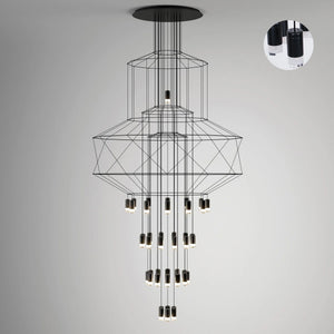 Lattice Chandelier