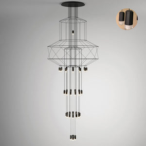 Lattice Chandelier