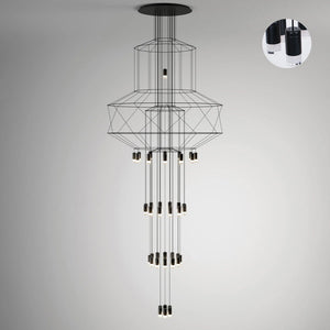 Lattice Chandelier