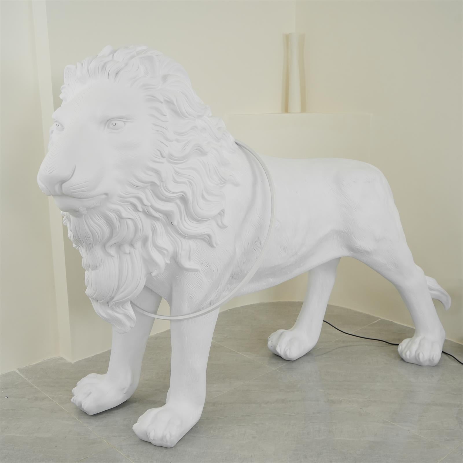 Lion Floor Lamp 74.8″- 51″