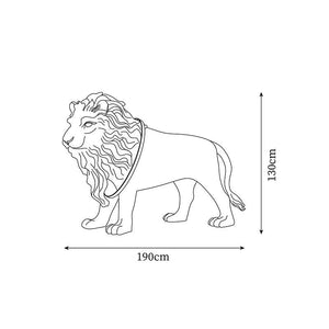 Lion Floor Lamp 74.8″- 51″ - Docos