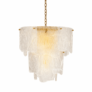 Liora Melted Glass Chandelier