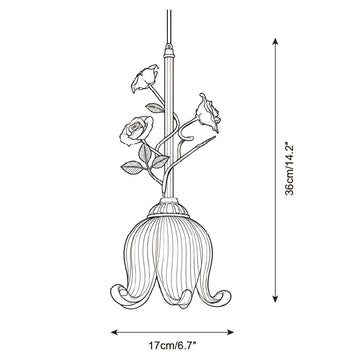 Lámpara Colgante Lioravine — Planos de dimensiones 2