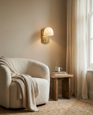 Lorina Alabaster Wall Sconce