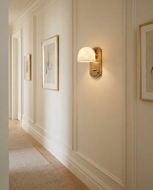 Lorina Alabaster Wall Sconce