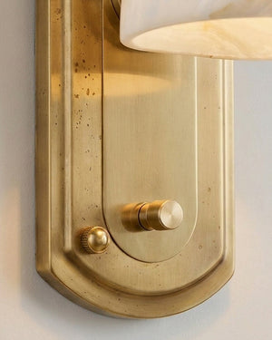 Lorina Alabaster Wall Sconce