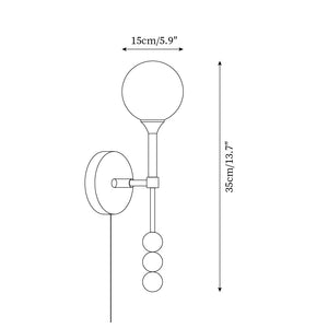 Lolli Plug In Wall Lamp