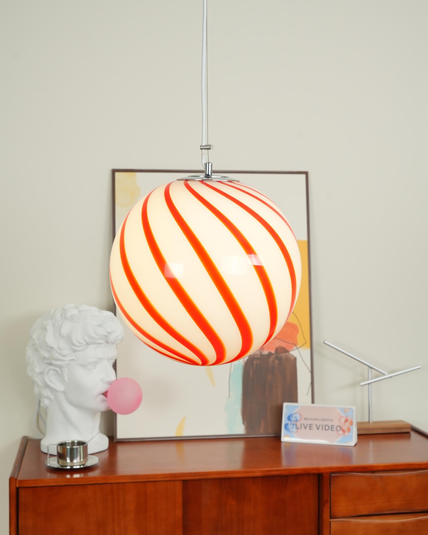 Lollipop Pendant Lamp 11.8″