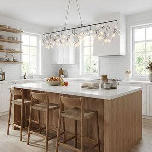 Long Style Firefly LED Chandelier