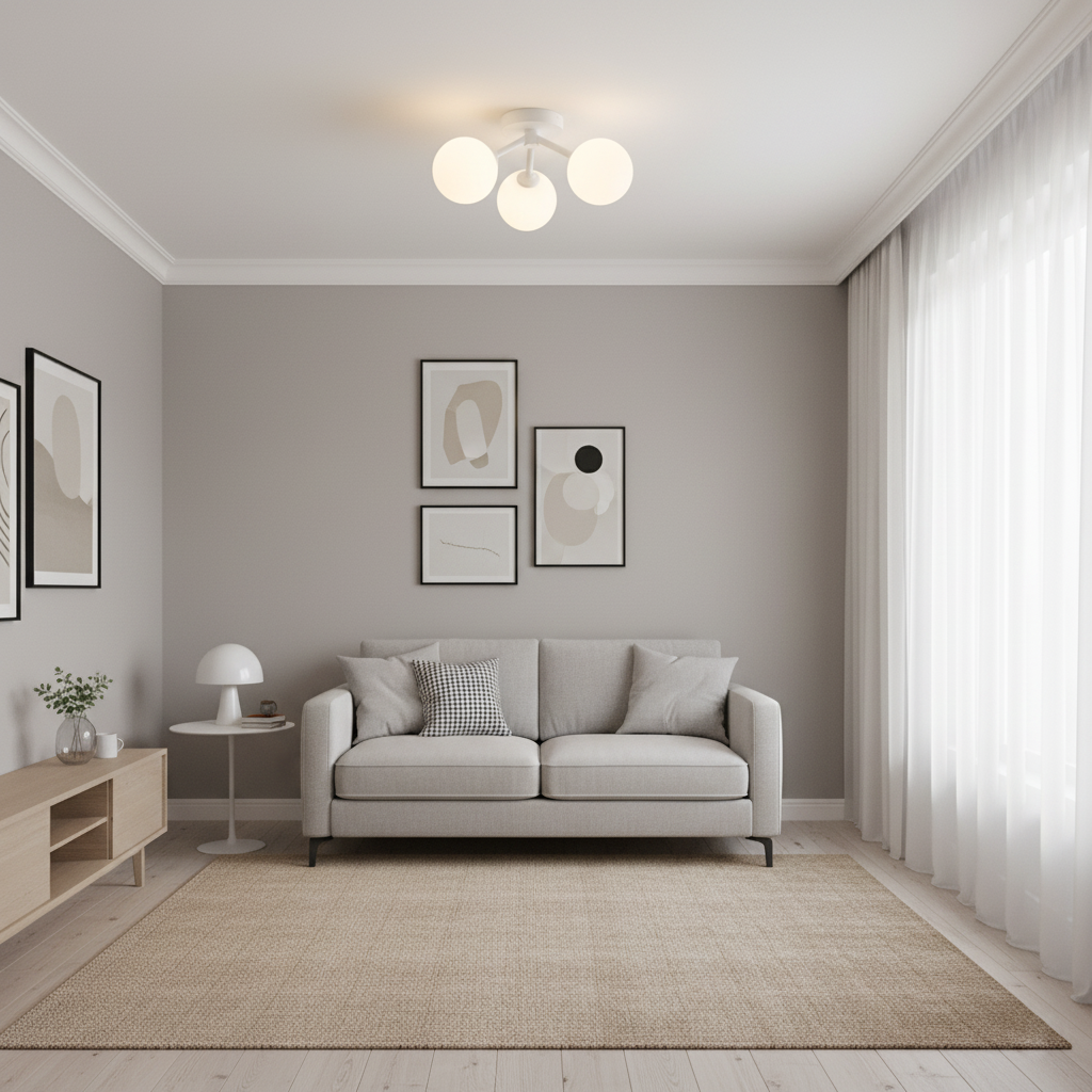 مصباح سقف لوريلاي 14.1 بوصة - 7 بوصة