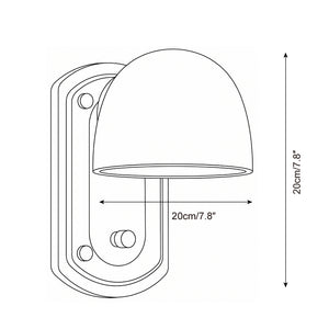 Lorina Alabaster Wall Sconce