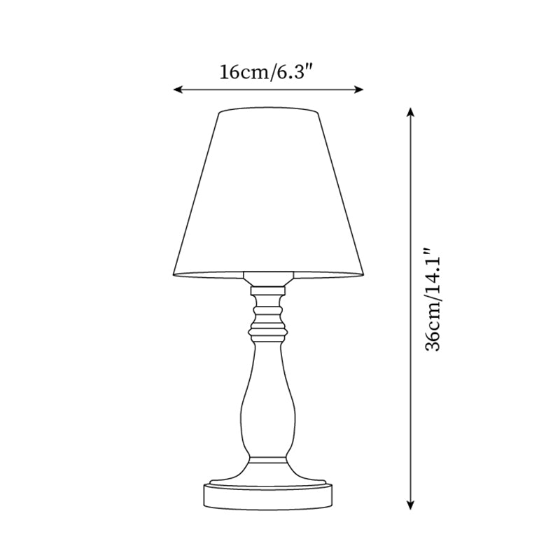 Tischlampe „Lottie“ mit Blumenmotiv