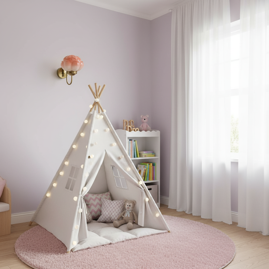 Lotus Flower Wall Lamp