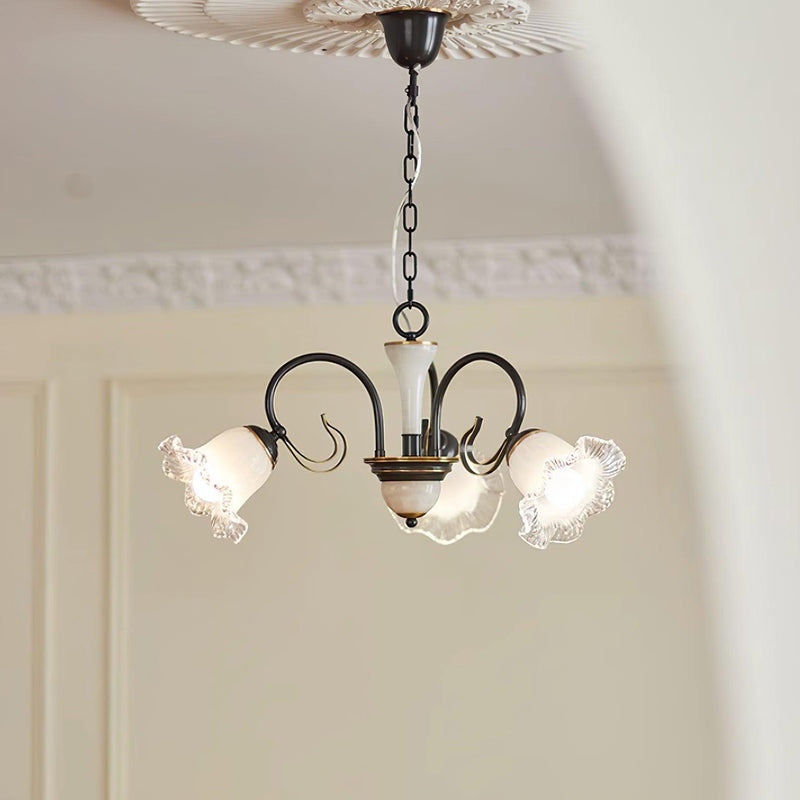 Luce Black Chandelier – detail 19