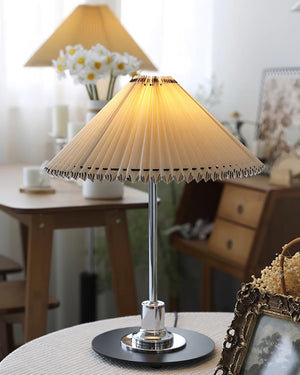 Lucia Pleated Table Lamp 15.7″- 19.6″