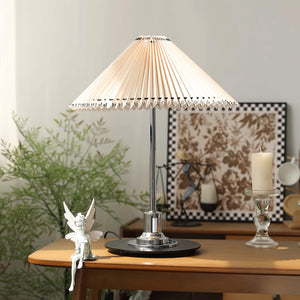Lucia Pleated Table Lamp 15.7″- 19.6″