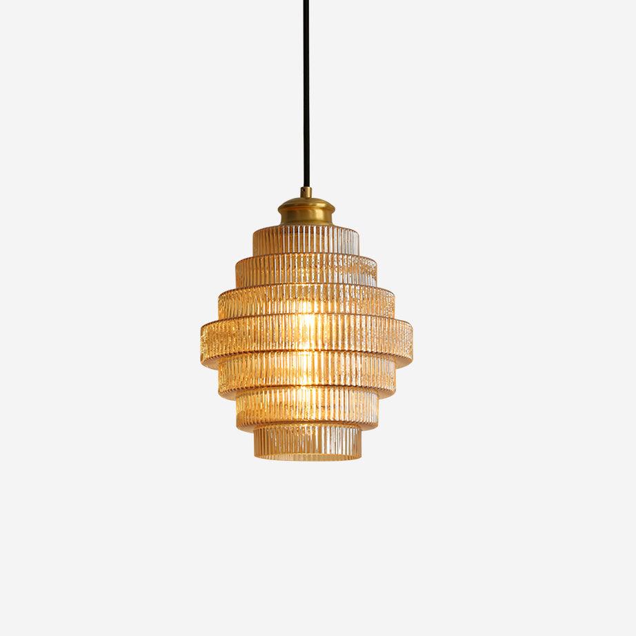 Luella Glass Pendant Lamp 8.6″- 9.8″ - Docos