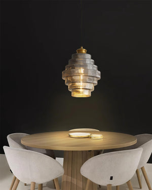 Luella Glass Plug In Pendant Lamp