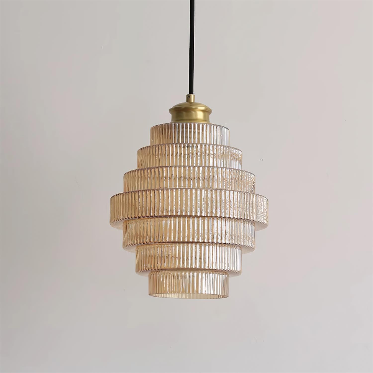 Luella Glass Plug In Pendant Lamp