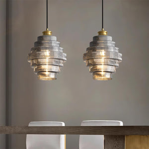 Luella Glass Plug In Pendant Lamp