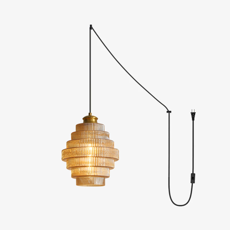 Luella Glass Plug In Pendant Lamp – detail 28