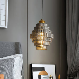 Luella Glass Plug In Pendant Lamp