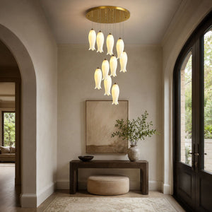 Luma Flora Stairs Chandelier