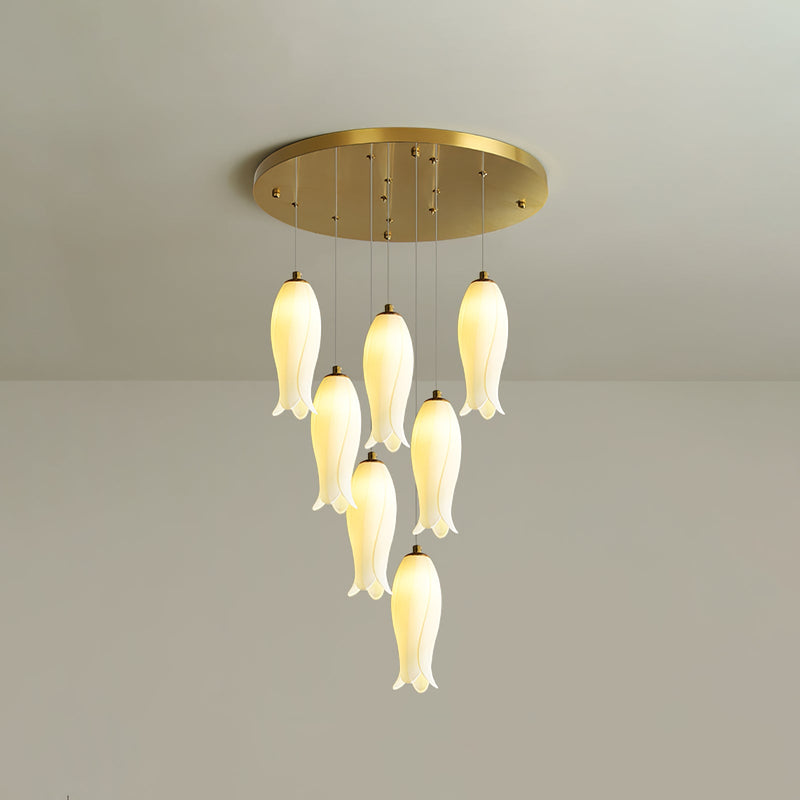 Luma Flora Stairs Chandelier – detail 13