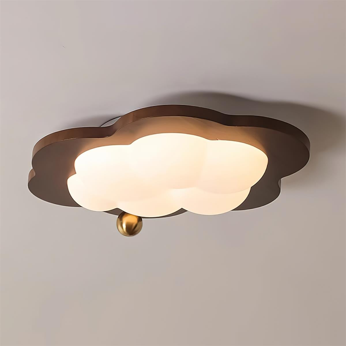 Lumi Walnut Ceiling Light