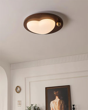 Lumi Walnut Ceiling Light