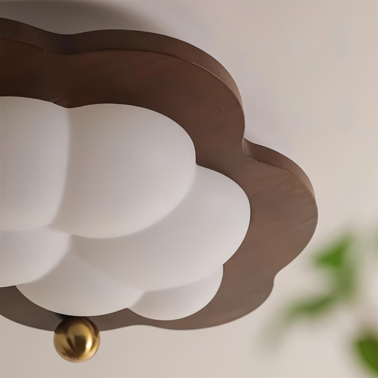 Lumi Walnut Ceiling Light