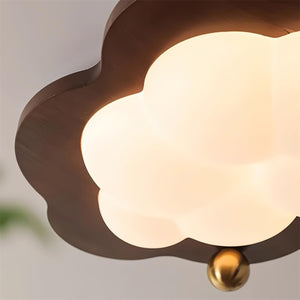 Lumi Walnut Ceiling Light