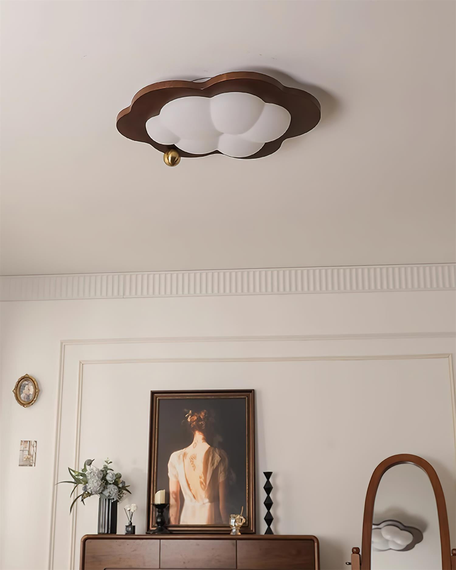 Lumi Walnut Ceiling Light